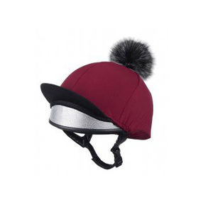 Produits d'équitation personnalisés Couverture de chapeau Équipement équestre de haute qualité Fabricant professionnel de chapeau en soie - Product Image 1