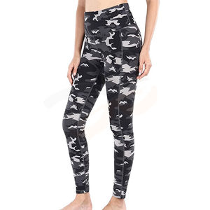 Leggings de sport pour femmes de qualité supérieure en sublimation, différentes tailles, nouveau design, collants pour femmes, leggings de sport avec poches pratiques - Product Image 1