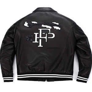 Nouvelle veste universitaire brodée à la mode Vêtements décontractés pour hommes Veste personnalisée pour hommes - Product Image 6