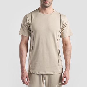 T-shirt en coton confortable à coupe classique pour hommes, conçu par des fabricants de vêtements professionnels pour les commandes en gros - Product Image 5