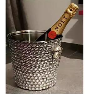 Refroidisseur de bouteille de vin en métal portable de meilleure qualité thème admirable pour seau à glace à champagne et refroidisseurs de vin - Product Image 2