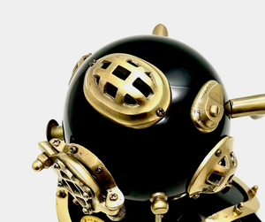 Décoration murale : Casque de plongée antique en métal, qualité supérieure, casque de plongée sous-marine antique, qualité très premium - Product Image 2