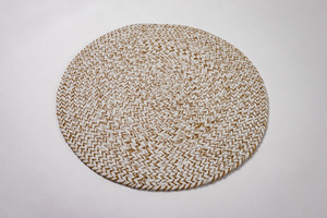 Napperon élégant en jute rustique écologique, tapis de table tissé à la main pour salle à manger ou décor de cuisine - Product Image 2
