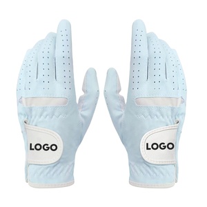 Gants de golf pour hommes en cuir véritable de qualité supérieure, personnalisables, couleurs sur mesure, prix de gros. - Product Image 1