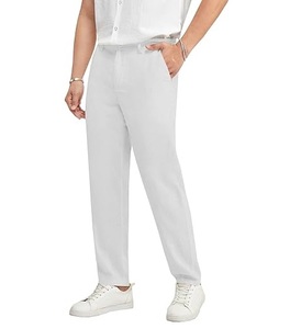 Offre Spéciale nouveautés hommes pantalons habillés 100% coton vêtements d'extérieur affaires Streetwear bureau porter hommes pantalons habillés - Product Image 5
