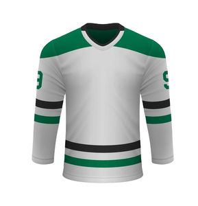 Camisetas de hockey sobre hielo personalizadas de alta calidad, moda, sublimada, impresa, número de nombre del equipo, equipos transpirables, deportes para hombres - Product Image 1