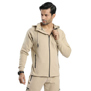 เสื้อฮู้ดผู้ชายผ้าฝ้ายฟลีซเนื้อนุ่ม ระบายอากาศได้ดี น้ำหนักเบา เหมาะสำหรับฤดูหนาว  ลายเรียบง่าย เป็นมิตรกับสิ่งแวดล้อม สไตล์ลำลองแนวสตรีทแวร์ - Product Image 5