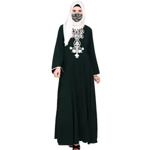 Hoge Kwaliteit Traditionele Moslim Kleding Islamitische Lange Jurk Vrouwen Abaya In Premium Verpakking