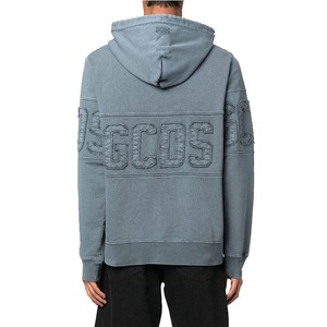 Último diseño de sudaderas con capucha para hombre de manga larga con cremallera estilo suelto fácil de moda transpirable de secado rápido sólido adulto invierno liso teñido - Product Image 6