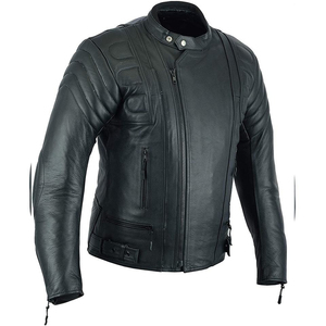 Veste en cuir pour homme à manches longues, matière pure, logo personnalisé, séchage rapide, meilleure arrivée, respirante, service OEM, veste en cuir pour homme - Product Image 6