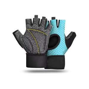 Gants de fitness respirants antidérapants demi-doigts, gants de musculation personnalisés pour hommes et femmes, gants de musculation et d'entraînement - Product Image 2