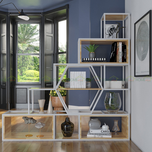 Rubber Wood Ladder <b>Shelf</b> 180x34x180cm for Home Decor KTB68054 - Product Image 6