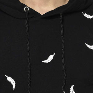 เสื้อฮู้ดดี้ผู้ชายผ้าฝ้ายขายส่ง รับผลิตตามแบบ OEM ออกแบบเองได้ คุณภาพสูง ระบายอากาศดี ทรงโอเวอร์ไซส์ - Product Image 5