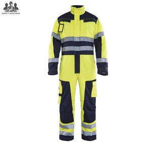 Ropa de Trabajo de Alta Seguridad, Transpirable, Cómoda, Impermeable y Antiarrugas, de Poliéster de Primera Calidad, Venta al Por Mayor de Fábrica OEM - Product Image 1