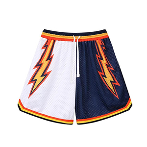 Prix de gros Shorts de basket-ball pour adultes Sublimé 100% Shorts en maille Shorts d'entraînement sportif pour jeunes - Product Image 5