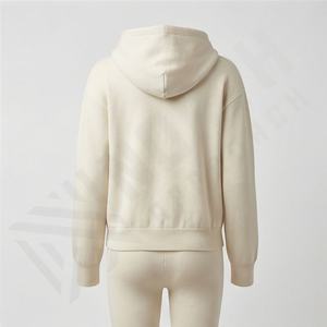 Ensemble de survêtement pour femmes, deux pièces, veste zippée, pantalon à taille élastique extensible, vêtements de sport décontractés, ensemble de course à pied, couleur personnalisée - Product Image 2