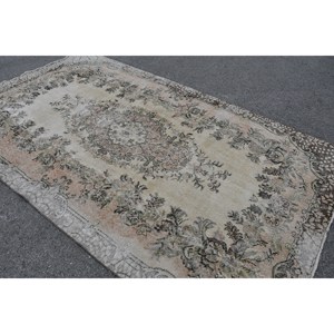 พรมขนสัตว์สไตล์ตุรกีทำด้วยมือ9.8ft 5.8ชิ้นแบบคลาสสิกงานเย็บปะสี่เหลี่ยมสำหรับห้องนั่งเล่นห้องนอนห้องโถงห้องโถงน้ำยาง - Product Image 4