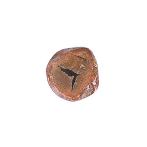 Opale de feu mexicaine 29X30mm forme ronde 42.5Cts pierre précieuse en vrac pour la fabrication de collier boucle d'oreille anneaux Bracelet pendentif pierre précieuse naturelle - Product Image 3