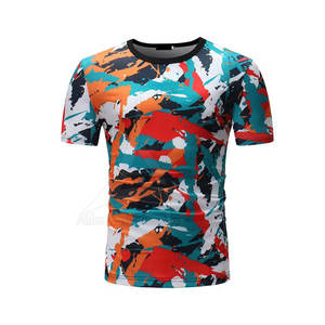Camisetas de Sublimación para Hombre, Nuevo Estilo Más Popular, Talla Personalizada, Transpirables, Ecológicas, Cuello Redondo, Mejor Calidad en Existencia - Product Image 1