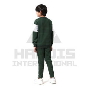 Chándal infantil hecho en Pakistán, conjunto de invierno de lana, ropa de calle, chándal infantil con logotipos personalizados - Product Image 4