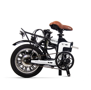 Vélo électrique pliable SMK 20 pouces, moteur roue arrière 500W, batterie lithium 48V 12.8Ah, modèle intelligent, disponible en bon état. - Product Image 1