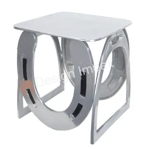 Nordic Style Solid Aluminum Stool Decorative American Style Indoor Outdoor Horse Stool Supplier And Manufacture Office Stools