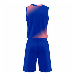 Ropa deportiva transpirable de secado rápido, conjunto de uniformes de voleibol, venta al por mayor, uniformes de voleibol con impresión por sublimación de alta calidad - Product Image 3