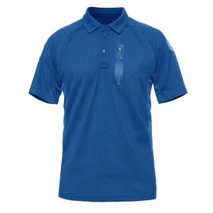 New Color With Front Pocket Zipper Men Street Style T Shirt, Customized Hot Sale Premium Quality <b>Top</b> Level Polo Shirt Men - Product Image 2
