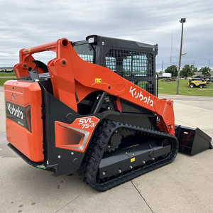 KUBOTA bastante usado con cargador frontal y MINICARGADORA retroexcavadora a precio barato - Product Image 1