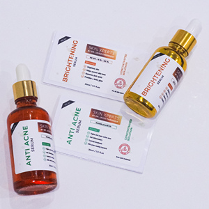 Etiqueta Adhesiva de Papel con Textura en Relieve Impermeable Personalizada, Etiqueta de Suero Duradera y Ecológica para Productos Cosméticos - Product Image 6