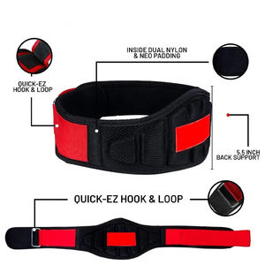 Cinturón de gimnasio de neopreno ajustable de la mejor calidad Cinturón de elevación de cuero protector de potencia de culturismo cómodo y personalizado - Product Image 3