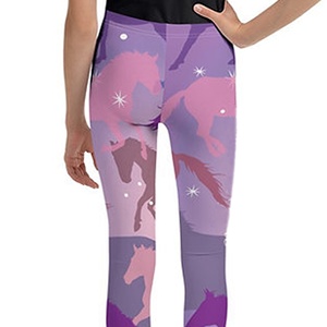 2024 collants d'équitation sans couture à la mode pour enfants respirant séchage rapide équestre Contour Leggings culottes conception - Product Image 6