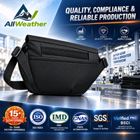 Sac bandoulière compact et léger personnalisé en X-PAC, résistant à l'eau, avec rangement multi-couches pour les voyages