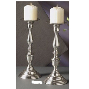 Modern Metallic Design Handmade Decorative Pillar Candles Holder Simple Style Stone Tableware Stand for Home Decor - Product Image 3
