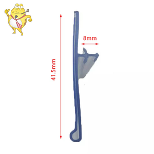 شريط أسعار مرن من البي في سي لحواف الرفوف قابل للفتح للجدران المشقوقة، تصنيع حسب الطلب - Product Image 2