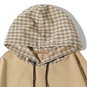 Sweat à capuche pour homme en coton 100% avec logo personnalisé imprimé, style tendance 2025, manches longues, dernier modèle en vente - Product Image 3