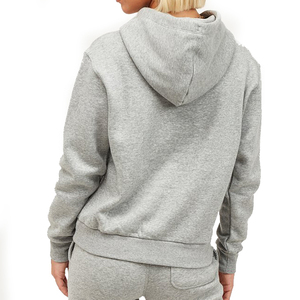 Vêtements pour femmes grande taille sweats à capuche Streetwear OEM Service Design personnalisé fermeture éclair nouveau Style de mode polaire femme sweats à capuche porter - Product Image 3