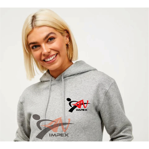 Pull à capuche avec logo imprimé personnalisé de haute qualité pour femmes Sweat-shirt à capuche flexible pour femmes - Product Image 4