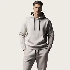 Sweat à capuche de sport avec logo personnalisé de haute qualité pour hommes Pantalon de survêtement Pull à capuche personnalisable avec motif imprimé pour hommes - Product Image 1