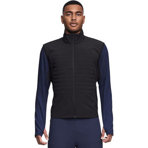 Dernier modèle de vêtements personnalisés, matelassés et respirants, sans manches, à la mode, coupe-vent et imperméable, gilet bouffant pour hommes - Product Image 2