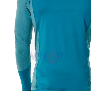 Rash Guard personnalisé sublimé pour hommes en différentes couleurs Compression Gym Shirts à manches longues Confortable Custom Bjj Rash Guard - Product Image 4