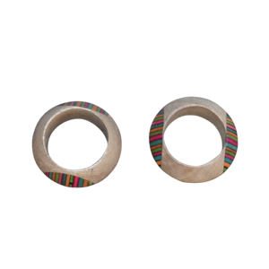 Anneaux de serviette en bois multicolores personnalisés pour les mariages et les fêtes-pour l'hôtel et la maison disponibles dans des tailles personnalisées pour la vente en gros - Product Image 3