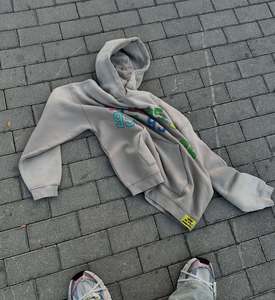 Sudadera con Capucha de Estilo Urbano, Bordada, 100% Algodón, Otoño, Ecológica, Personalizable con Marca, Etiqueta Privada, Nuevo Diseño, Venta al Por Mayor - Product Image 2