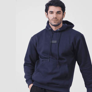 Venta caliente Zip up Streetwear Cremallera Doble Zip Polar Fleece Heavy Weight Hoodie Hombres Hoodies - Product Image 6
