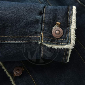 Made In High Quality <b>Jeans</b> Winter <b>Jacket</b> Solid Color Casual <b>Jeans</b> <b>Jacket</b> Covered Button <b>Men</b> <b>Jeans</b> <b>Jacket</b> - Product Image 6