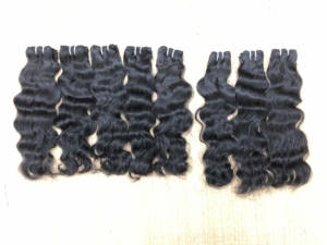 Women's Silky Wave Styles Human Remy Vietnamese <b>Hair</b> <b>Extensions</b> Double Weft 100g - Product Image 4