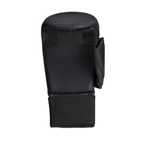 Guantes de competición de cuero de alta calidad para hombres y mujeres Mitones de karate de tamaño adulto para artes marciales y boxeo - Product Image 4