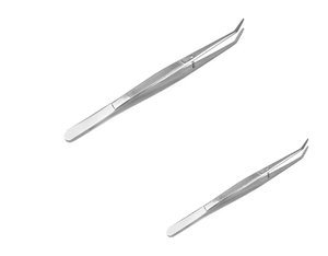 Juego de Instrumentos dentales de 3 uds., maquinaria Manual, fórceps curvos dentados quirúrgicos de acero inoxidable, pinzas, vendaje de algodón Dental - Product Image 2