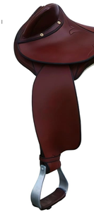 BestPrice 100% australien Stock selle Premium cheval course selle cuir de qualité avec arbre en bois extérieur abordable luxe sport - Product Image 4