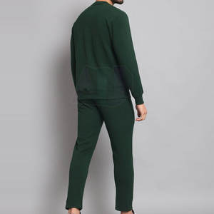 Ensemble de survêtement décontracté pour homme fabriqué en usine, deux pièces, coupe régulière, léger et respirant - Product Image 6